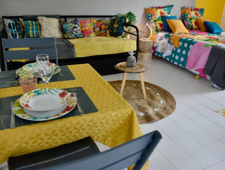 Joli Manga Soley Studio Dans Tres Belle Residence Saint-Francois  Bagian luar foto